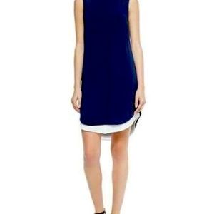 Rag & Bone Silk Navy Sleeveless Shirt Dress 2